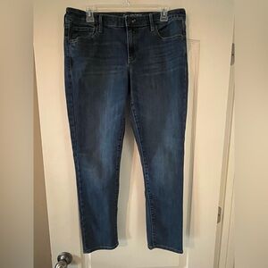 GAP Girlfriend Dark Blue Women's Stretch Skinny Jeans Size 12